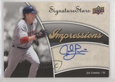 2009 Upper Deck Signature Stars Impressions Auto Jed Lowrie #IMP-JL Auto 0nr3