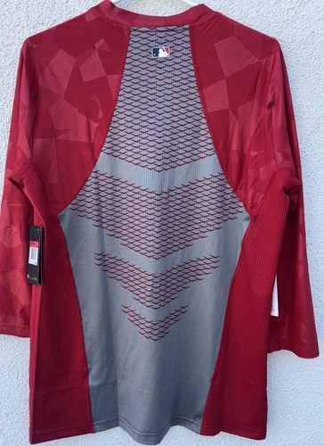 Nike Los Angeles Angels Hyper Cool 3/4 Ärmel Kompressionsshirt Large Neu mit Etikett $ 80 - Bild 2 von 9