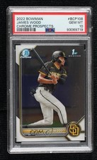2022 Bowman Chrome Prospects James Wood #BCP-108 PSA 10 GEM MT