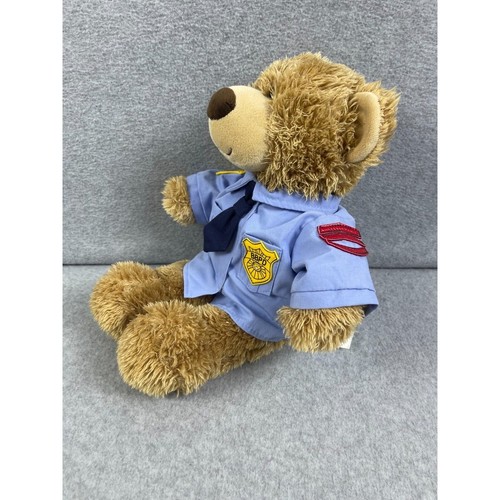 Build A Bear Police Officer Bear Plush Stuffed Animal 14" - Picture 2 of 5