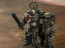 Warhammer 40k Space Marine Primaris Indomitus Captain With Relic Shield. S3