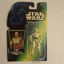 Kenner Star Wars The Power of the Force C-3PO Metallized Body 1997 Action Figure