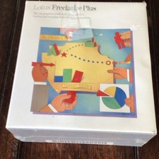 VINTAGE - SEALED Lotus Freelance Plus Software Box - Vintage PC Software Package