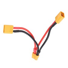 XT60 Parallel Battery Connector Cable Dual Extension Y Splitter 1 Female To NEW
