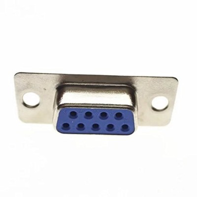 10pcs/lot RS232 Parallel Serial Port DB9 9 Pin D Sub Female Solder Connector 