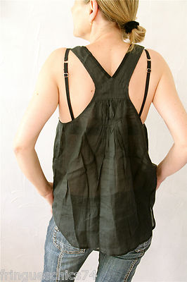 Top Bustier Marithé François Girbaud Beige - Taille L, En Ramie, Neuf Emballé - Collection été, Sans Manches