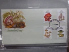 AUSTRALIA 1981 FUNGI SET 4 STAMPS NIDDRIE FDC FIRST DAY COVER