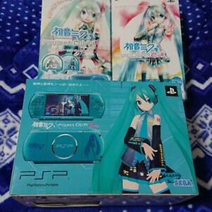 Sony Psp Hatsune Miku Project Diva 2nd Console Variety Set Japan Great Condition Ebay