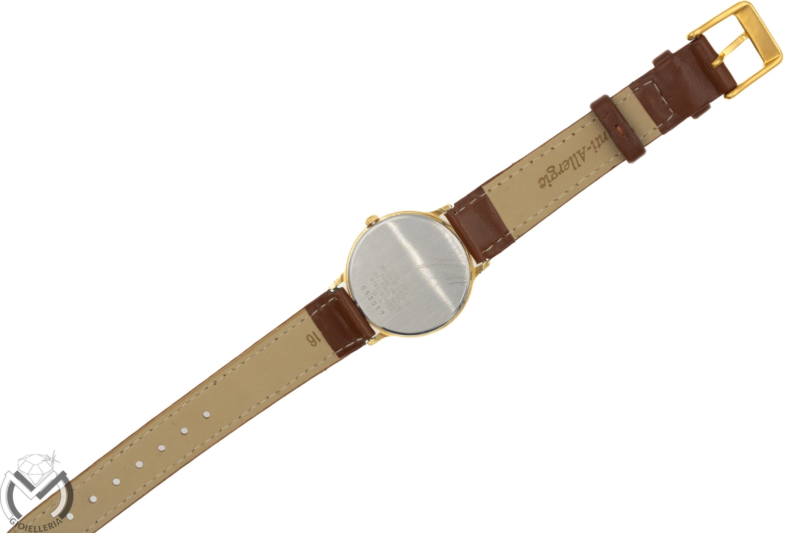 Cinturino Orologio Metallo Acciaio Inox Placcato Oro 20 Mm – Uomo #GPM1 - Foto 3