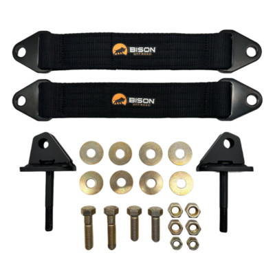 Bison Off Road Limiting Strap Kit Front CV Axle Saver for Ford Bronco 4WD 2021+