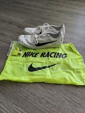 Men's Size 11 - Nike Zoom Rival D 10 Track  Field Shoes 907566-001 White Black