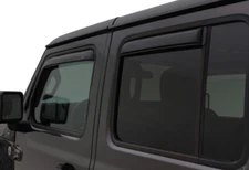 AVS 194811 Ventvisor In-Channel Window Deflectors For Fits 2018 Jeep Wrangler