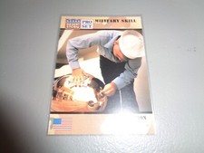 Inspection #163 1991 Pro Set Desert Storm Military Skill card