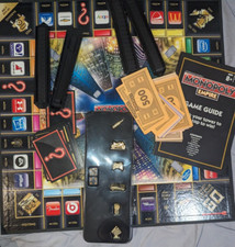 Monopoly Empire 2013 Replacement Pieces Parts Tokens Black Dice Money Cards Etc.