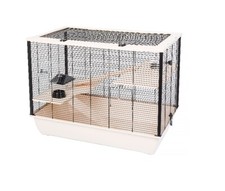 INTERZOO Hugo Wood Nager-Käfig 78 cm hell