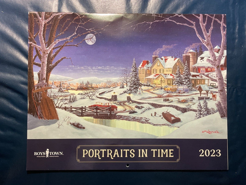 portraits-in-time-boys-town-2023-wall-calendar-new-ebay