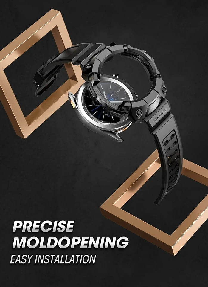SUPCASE UBPro para Samsung Galaxy Watch 4 46 mm Reloj Inteligente Correa Estuche Cubierta Foto 3 de 4