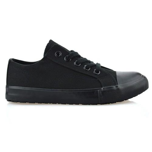 Ladies Womens Memory Foam Casual Walking Sports Canvas Work Trainers Shoes Size - Picture 3 of 17