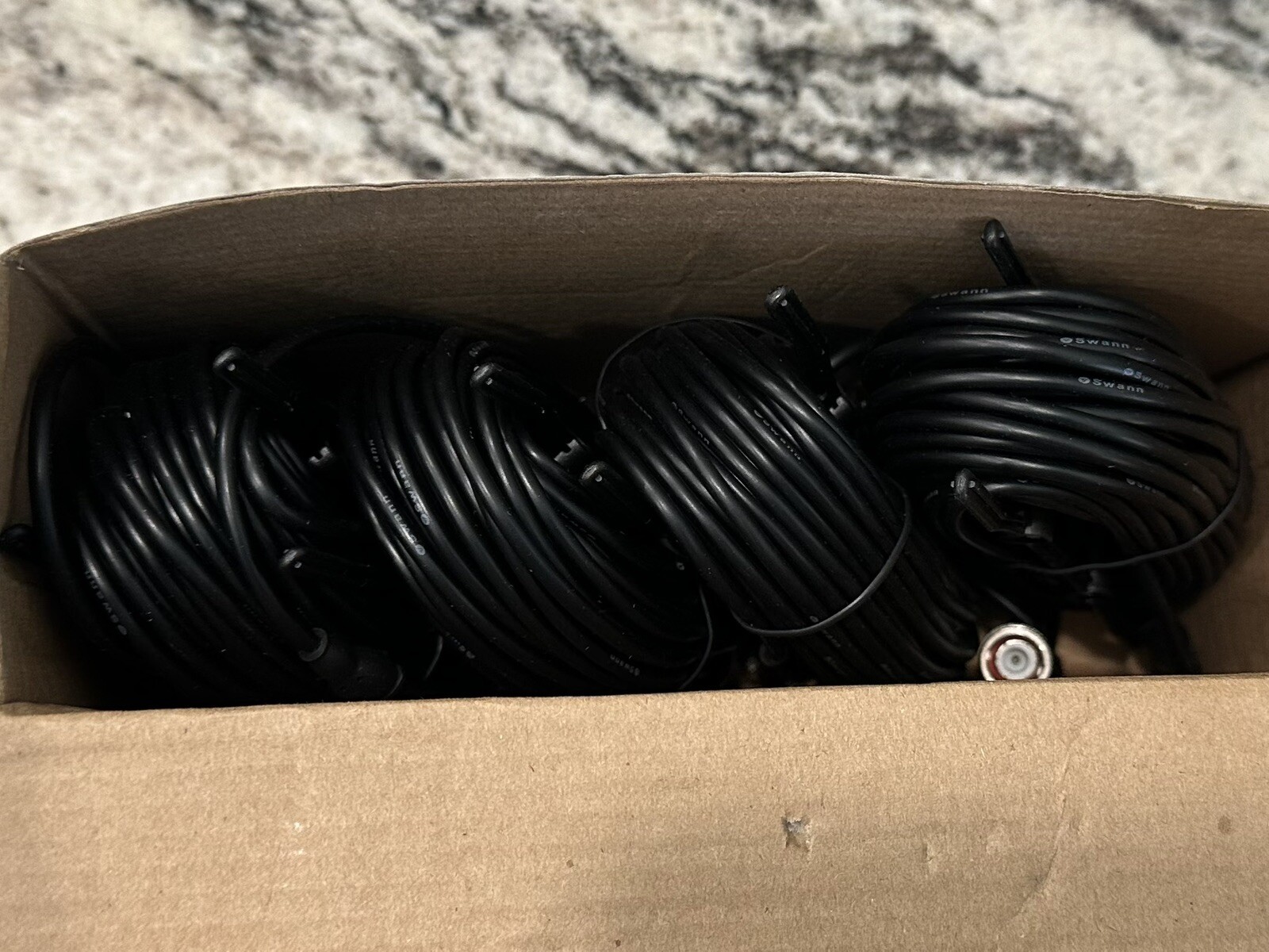 Swann SW212-MXL MaxiBrite Cam Security Camera (Black) 4-Pack (No Mounting Stand)