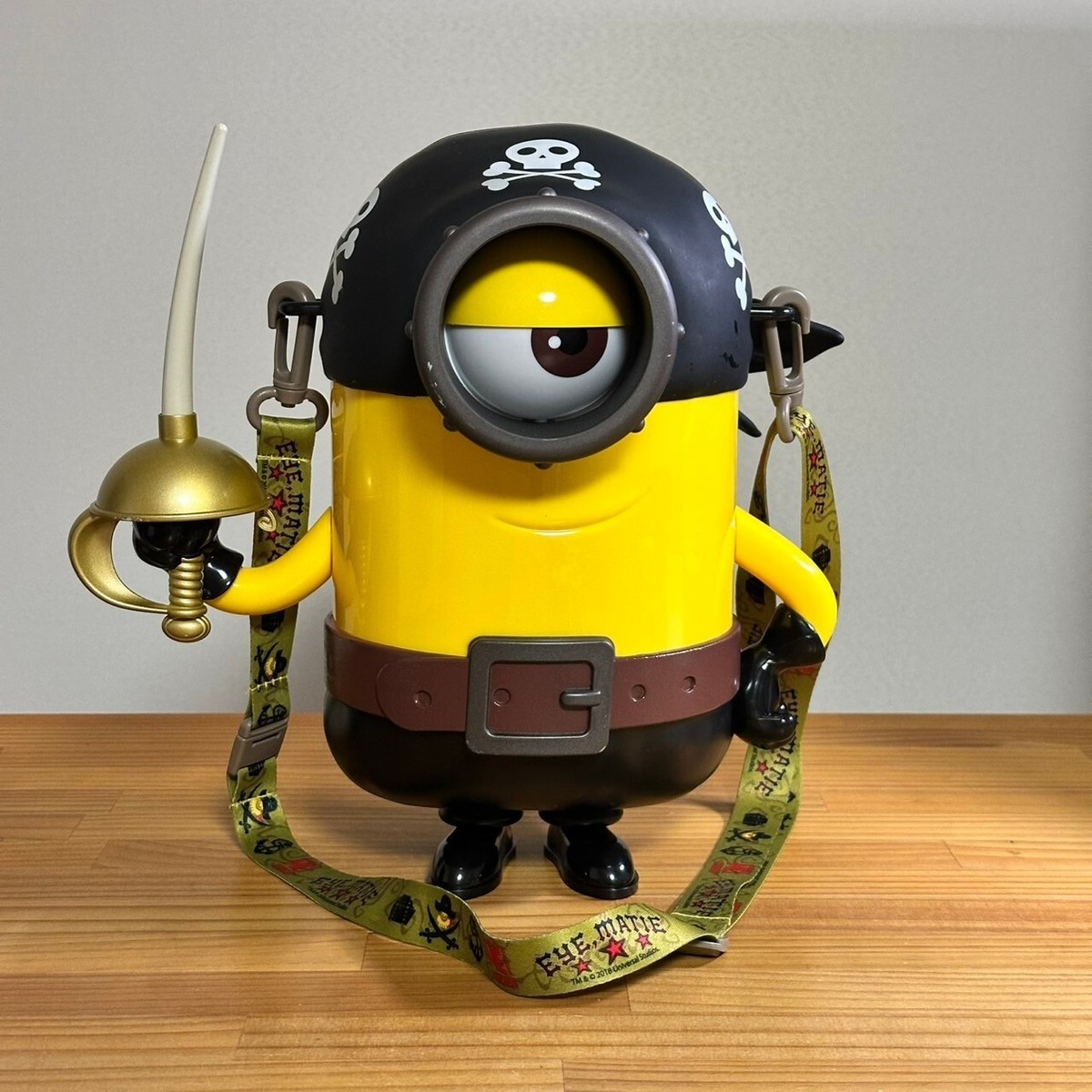 USJ Limited Minions Pirates Popcorn Bucket Stuart Universal