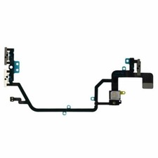 For iPhone XR Power Volume Mute Button Flex Cable Ribbon - A1984