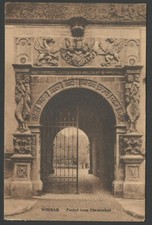 Vintage Postcard WISMAR Portial vom Furstenho...