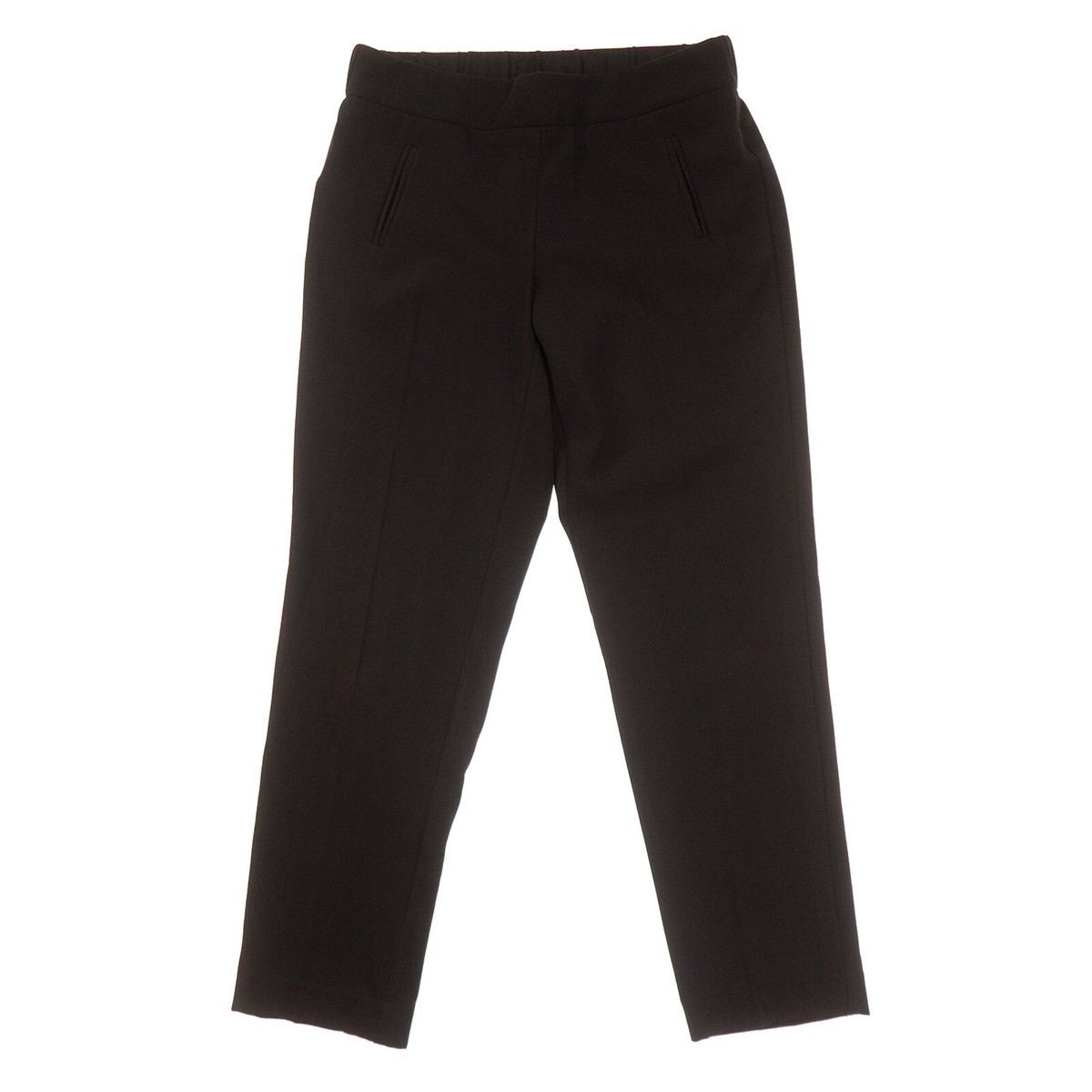 womens pull on black dress pants Pull on Slim Dress Pants Women's in Black