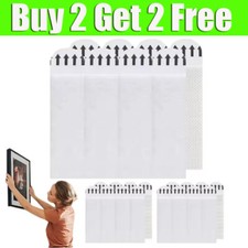 12-24pk Damage Free Hanging Strips | Self Adhesive Stick On Wall Picture Frames