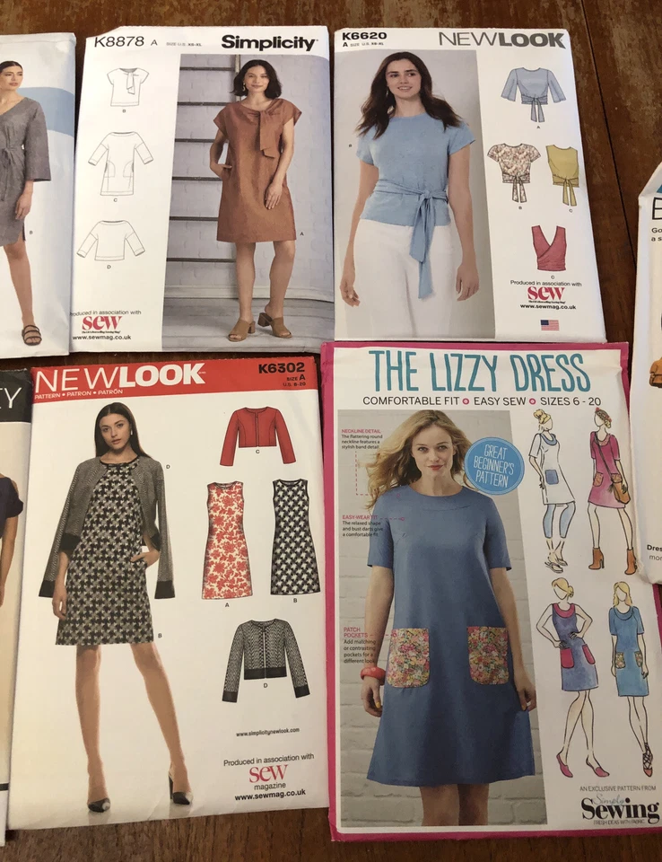 New Simplicity K9109, K8849, K2406, K9139, K8878 + New Look K6302, K6620 + More - Image 4 of 4