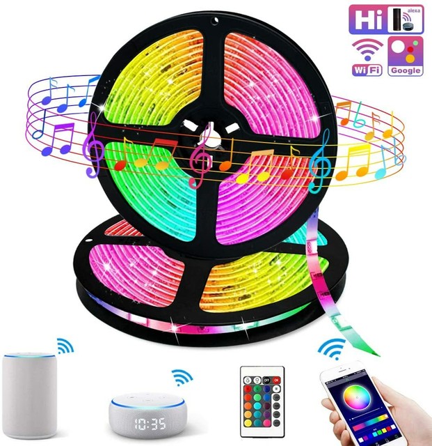 led strip lights works with alexa