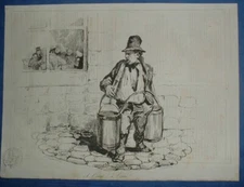 SUP 025 DAUMIER 1835 HD 495 HUMOR LOUIS PHILIPPE WATER CARRIER