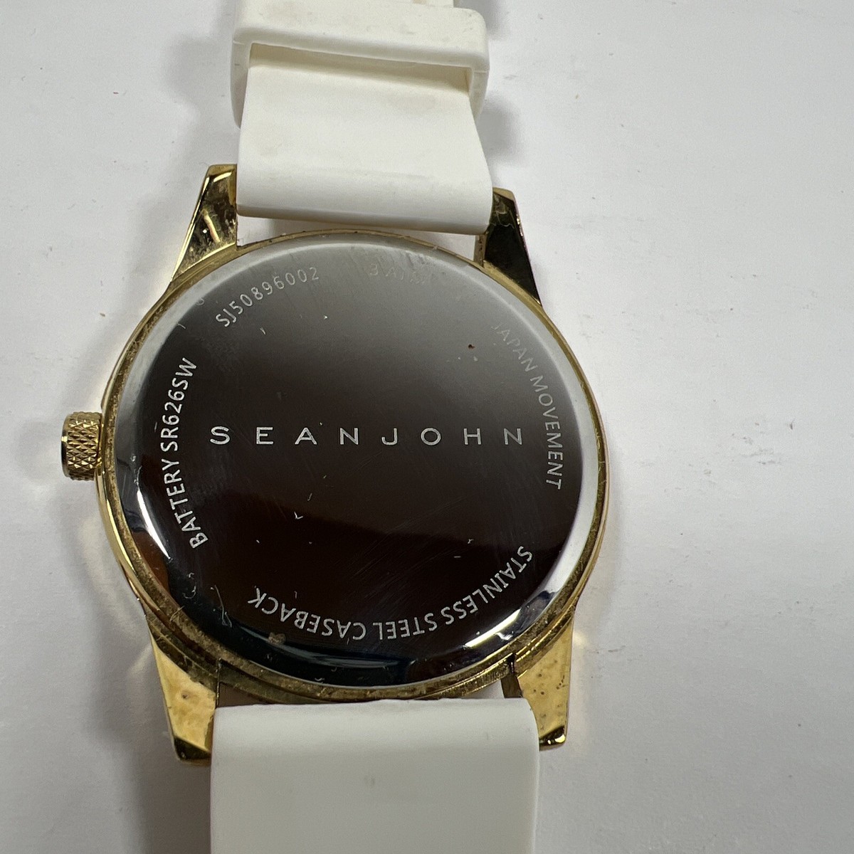 Sean John mens watch running gold tone READ | eBay
