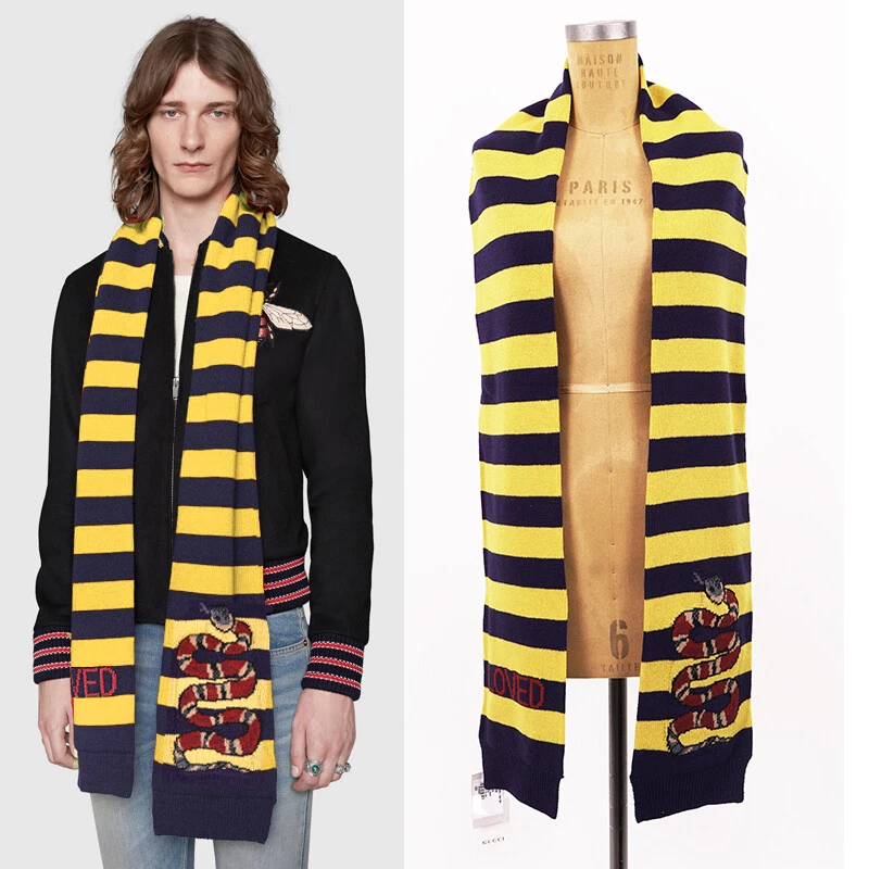Gucci snake scarf mens sale