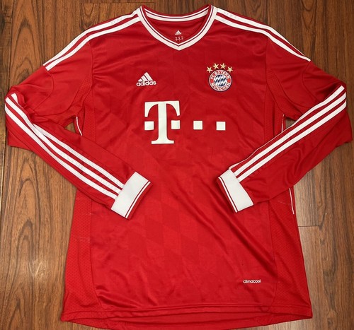 Adidas Climacool Bayern München 15/16 Langarm Fußball Trikot Mario Gotze XL