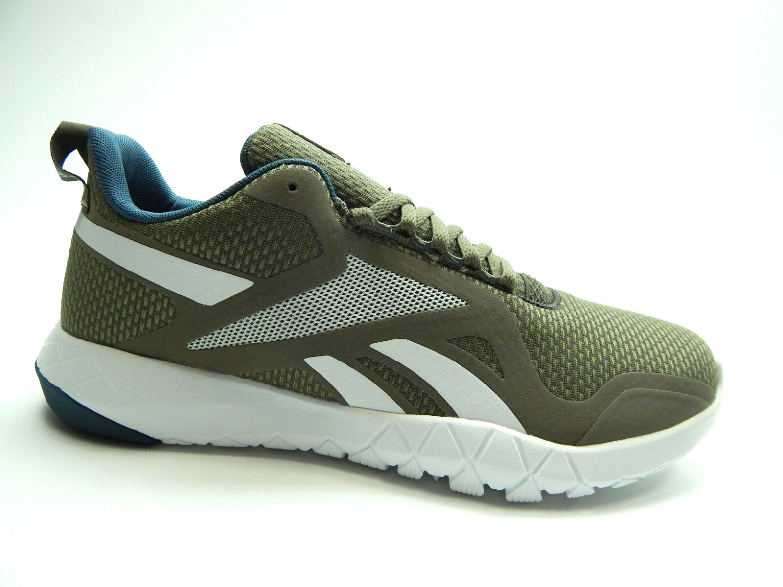 Reebok Flexagon Force 3-0 Mens Size 12 Trek Grey - White - Brave Blue
