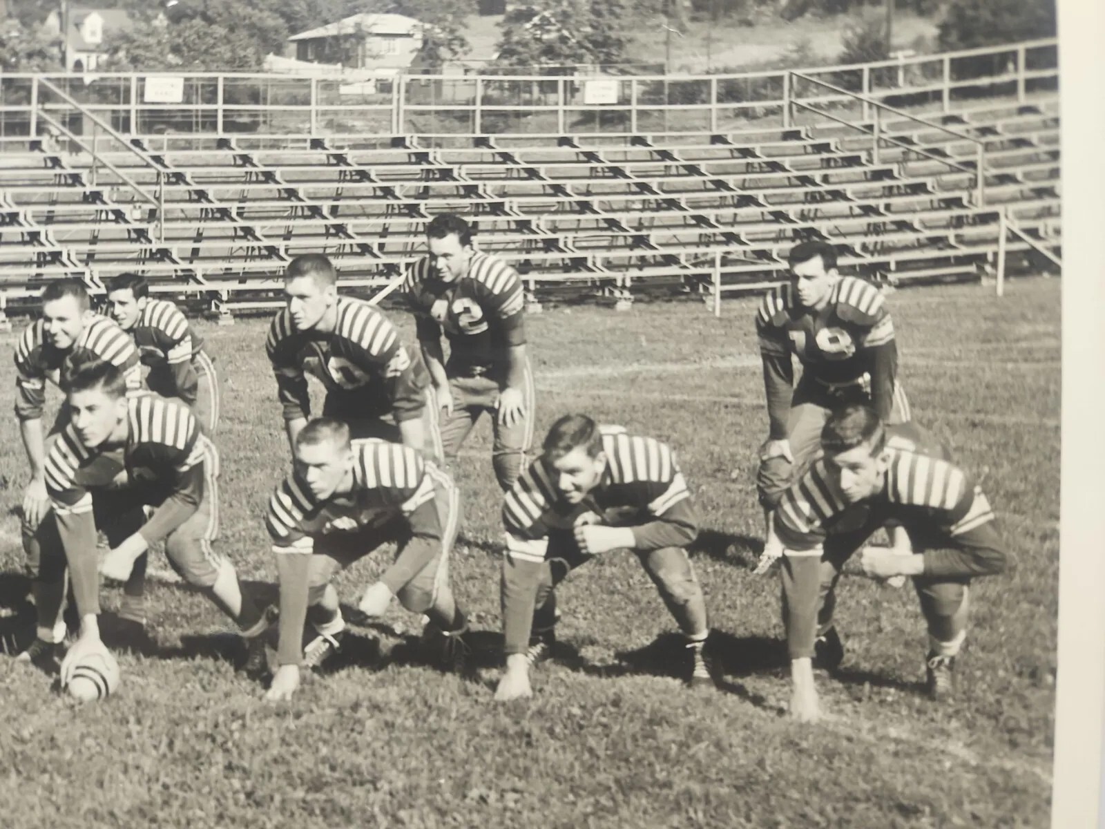 1953 Leechburg Blue Devils PA High School Football Team Class A Champs