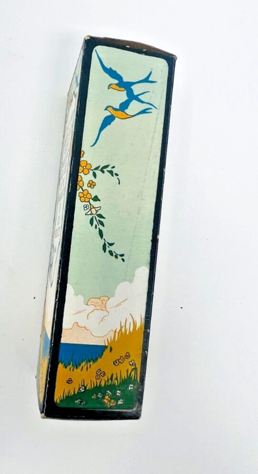 Caja tónica para cabello de quinina lirio blanco vintage años 50 Foto 2 de 4