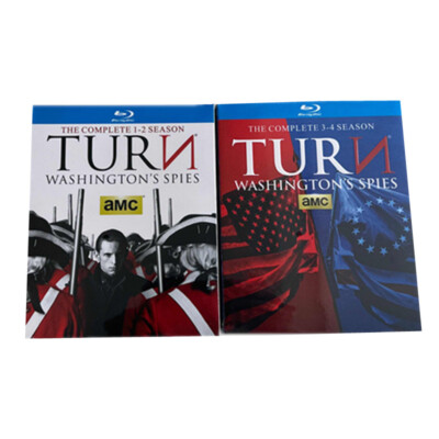 BD TURN Season 1-4 (2017) lan-ray TV Series 8-Disc New Box Set All Region A