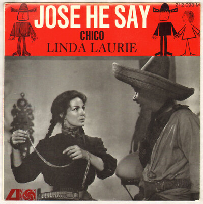LINDA LAURIE / THE DRIFTERS ''JOSE HE SAY'' R 'N BLUES LATIN SOUL EP 1965 ATLANTIC