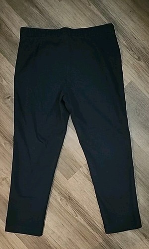 J. Jill Damen Hose Schwarz Größe 14 Pull On Premium Stretch Baumwollmischung - Bild 2 von 7