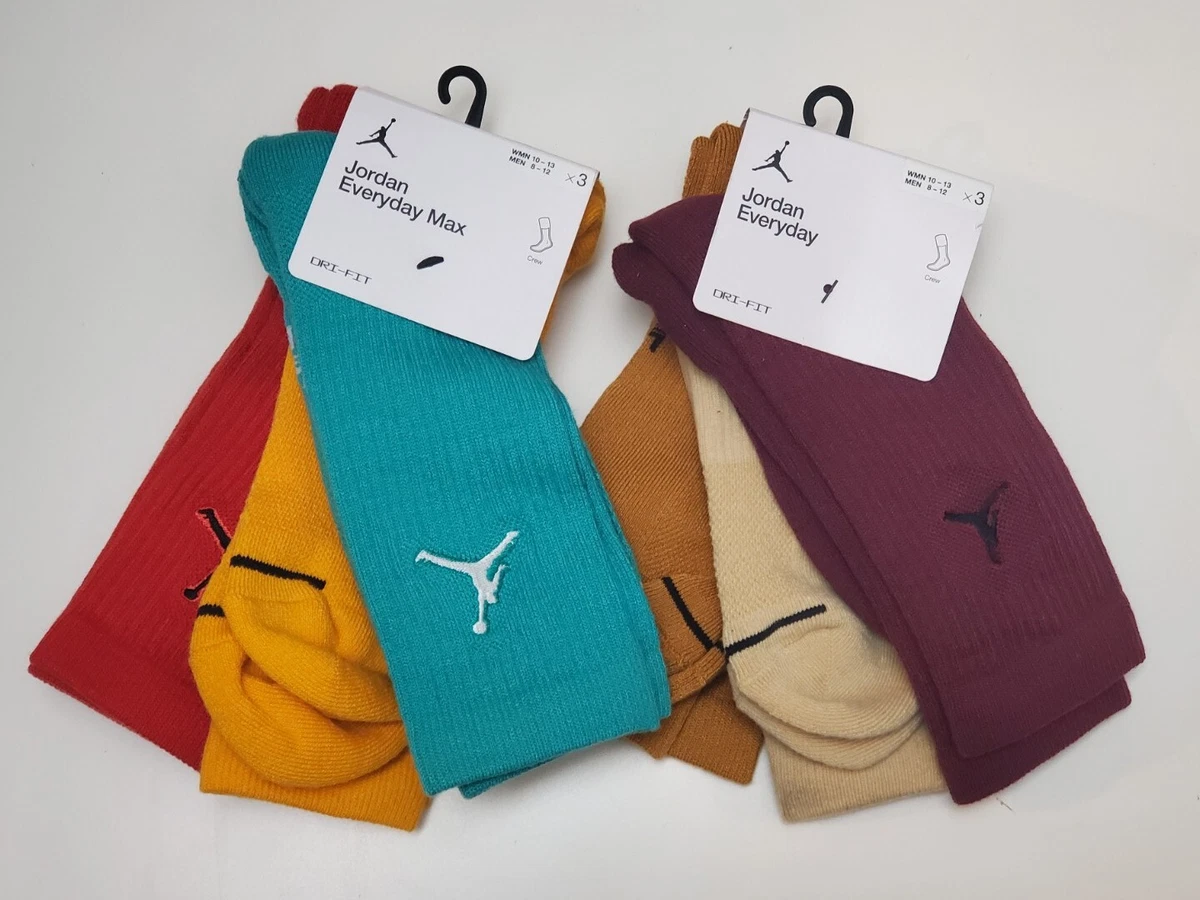 Jordan Everyday Crew Socks (3 pairs).