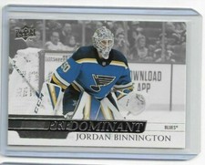 2020-21 UD Series 1 Hockey JORDAN BINNINGTON Predominant BLUES PR-29