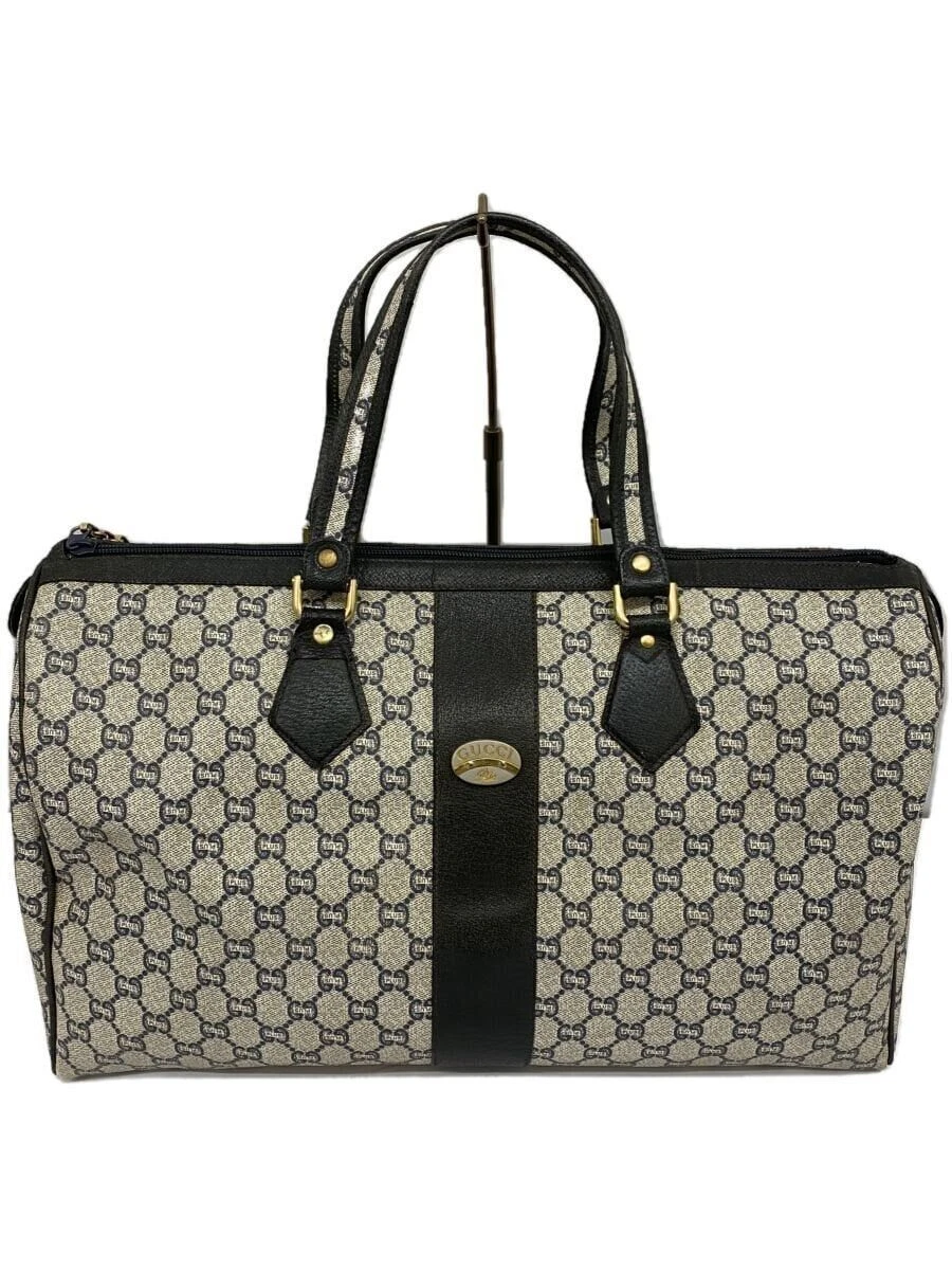 Sac GUCCI PLUS Boston PVC blanc motif total occasion