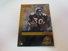 1998 Pinnacle Mint Collection Lasting Impressions Terrell Davis Card #6 of 10