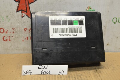 2007-11 GMC Sierra Body Control BCM OEM 25835965 Module 57-5a7 Bx 3