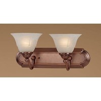 Classic Lighting 69632 Acp Wag 8 Glass & Steel 2-light Vanity on sale Classic Lighting 69632 Acp Wag 8 Glass & Steel 2-light Vanity on sale