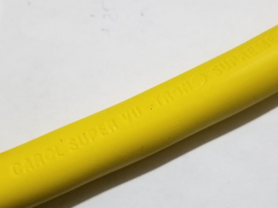 Carol 02642 12/3C Super Vu-Tron Supreme Yellow SOOW 600V Power Cable Cord /5ft