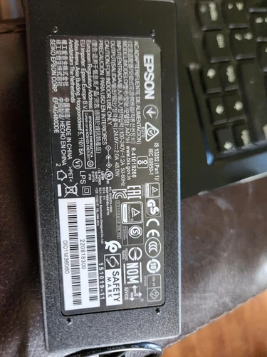 Epson Ep-AG480DDE 24v-2A 48W Power Supply Adapter 6mm dc power out tip