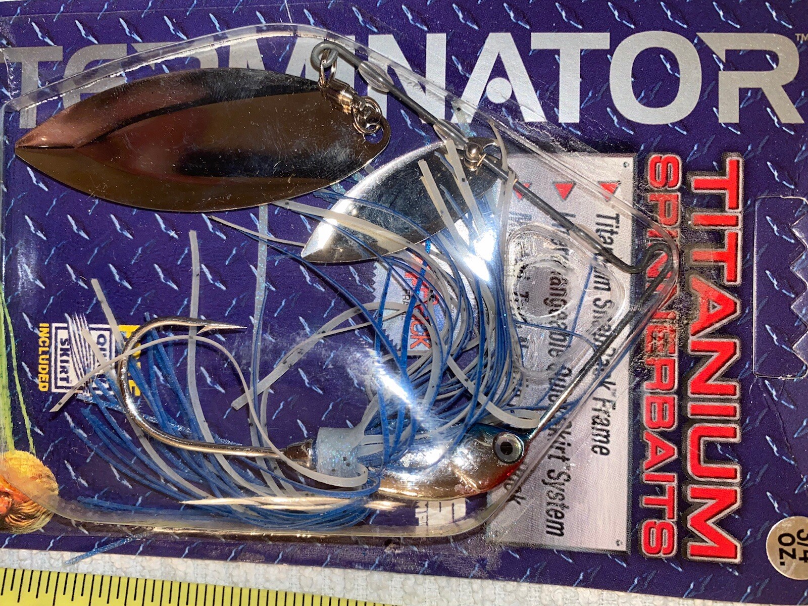 TUFF FIND CLASSIC TERMINATOR TITANIUM SPINNERBAIT FISHING LURES Discontinued 3/4 - Image 3