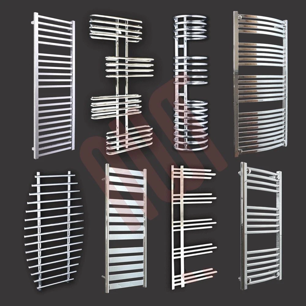 Designer Heated Towel Rails Warmers Bathroom Radiators Chrome u0026amp; White  HUGE SALE | eBay